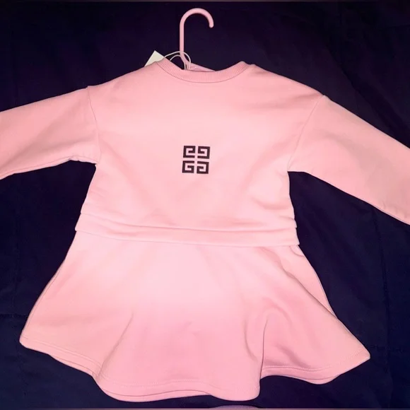 Givenchy Logo-print Flared Dress Size 2Yrs , BRAND NEW - Picture 8 of 8